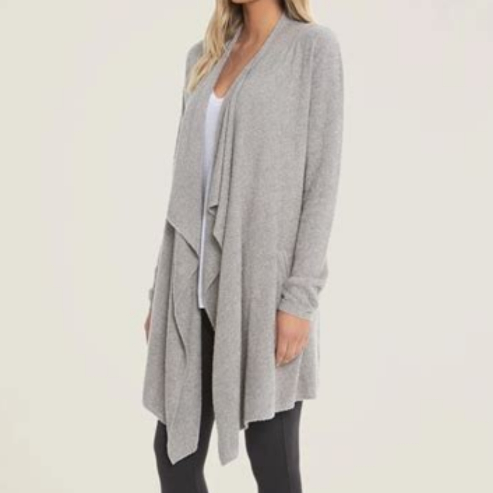 Barefoot Dreams Gray Cardigan